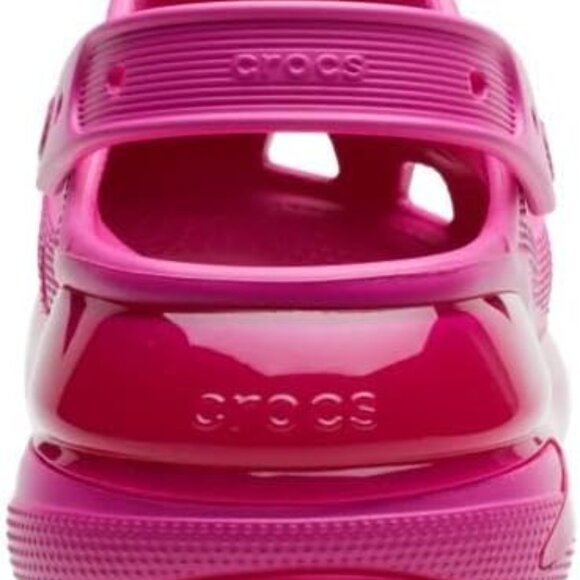 Crocs Unisex Adult Mega Crush Clogs Juice Hot Pink Mens 13 / Womens 15 - Picture 7 of 7